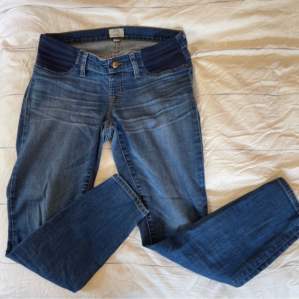 J. Crew Maternity Toothpick Jeans - 29